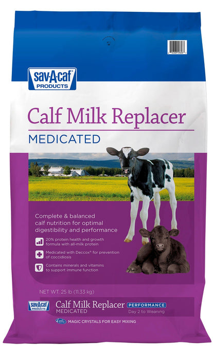 Sav - A - Caf Performance Calf Milk Replacer, 25 lb - Jeffers - Cattle Supplies > Cattle Supplies