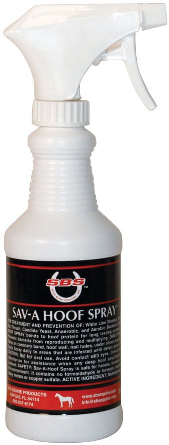 zephyr's garden hoof spray SBS Equine 9316 Sav-A-Hoof Spray