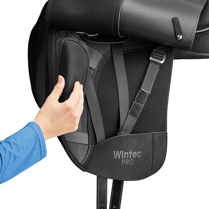 Wintec Pro Dressage Saddle, Black - 18 in Seat  