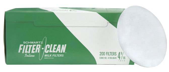 Schwartz Filter - Clean Disc Milk Filters - Jeffers - Cattle Supplies > Cattle Supplies