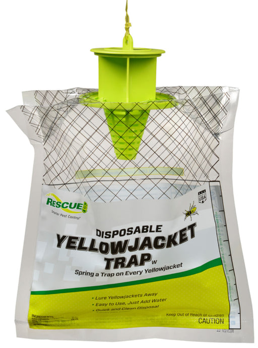 RESCUE! Disposable Yellowjacket Trap, West -   