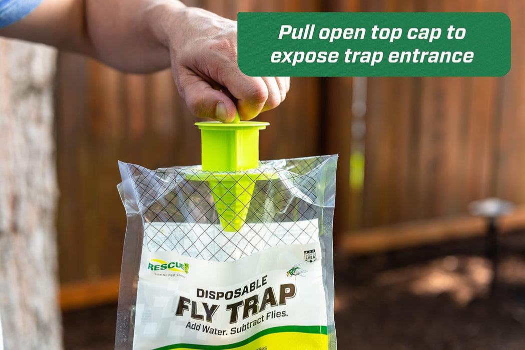 RESCUE! Disposable Fly Trap - RESCUE! Disposable Fly Trap  