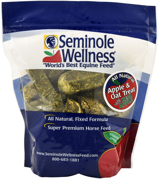 Seminole Wellness Apple and Oat Horse Treats - 1lb bag Seminole Wellness Apple and Oat Horse Treats  