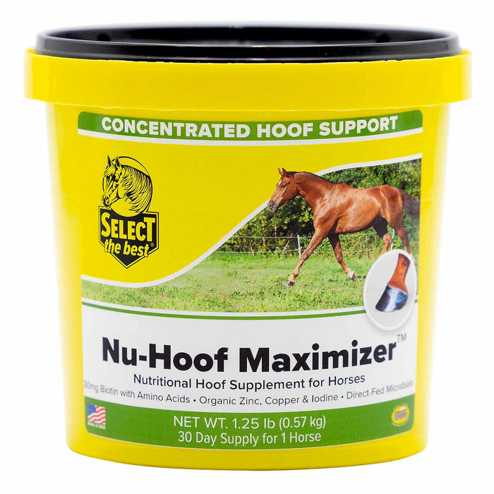 Nu-Hoof Maximizer Concentrated Hoof Supplement for Horses – Biotin & Amino Acid Formula