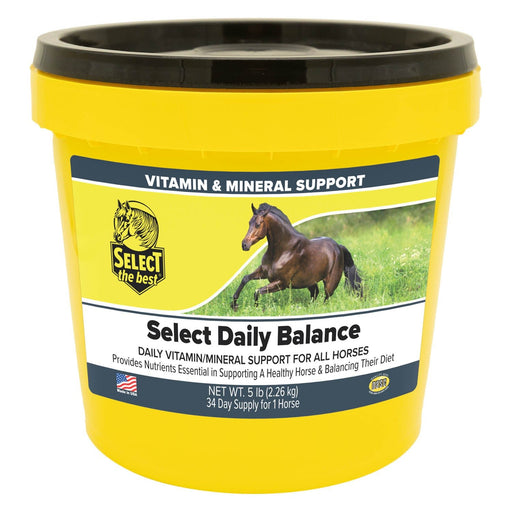 Select Daily Balance Horse Supplement, Vitamin & Mineral Support, Hoof Health, Immune & Bone Support, For Foals, Mares & Adult Horses - Jeffers - Animal Health & Wellness > Vitamins & Supplements