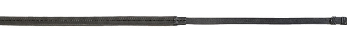 Avignon Soft Rubber Grip Reins, 5/8" x 54" - Black  