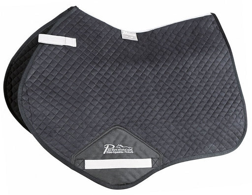 Shires Performance Suede Jumping Saddle Pad - Black  