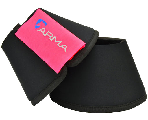 ARMA Neoprene Bell Boots - Black/Pink Full 