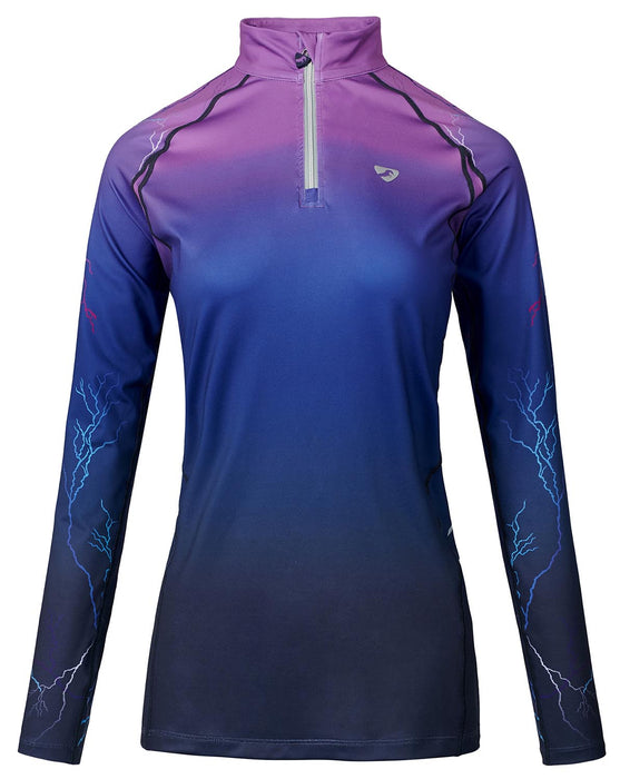 Aubrion Hyde Park UV Protection Top - Purple Lightning Small 