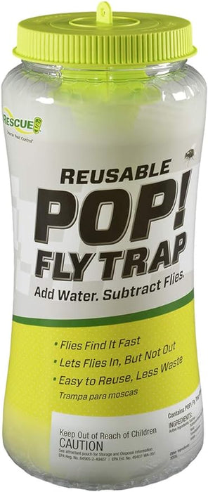 RESCUE! POP! Fly Trap (and refill) - RESCUE! POP! Fly Trap, 2 L  