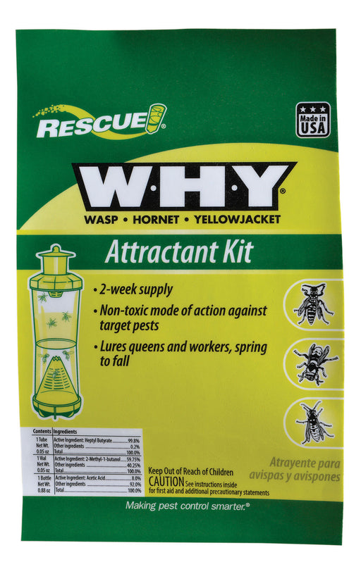 W-H-Y Traps (& Refills) for Wasps, Hornets, and Yellowjackets - Attractant Refill for W-H-Y Trap  