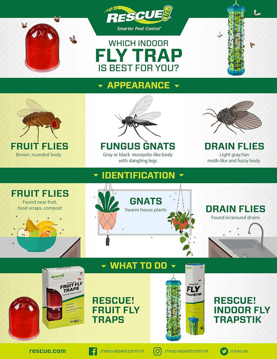 Rescue! Fruit Fly Trap Refill -   