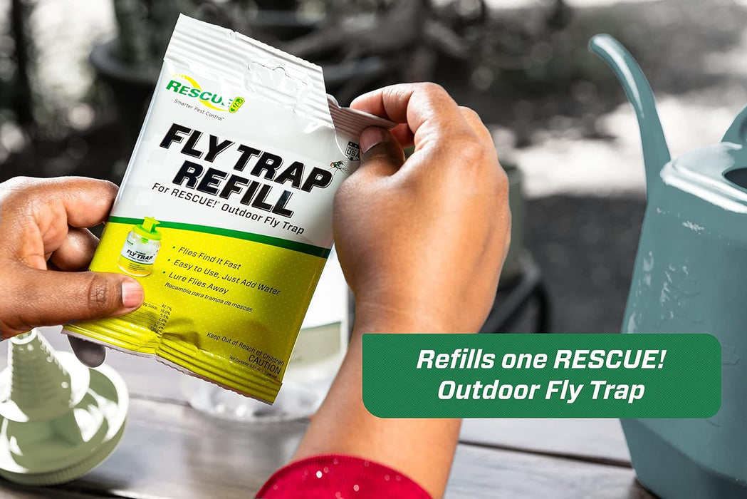 Rescue! Outdoor Fly Trap Refill -   