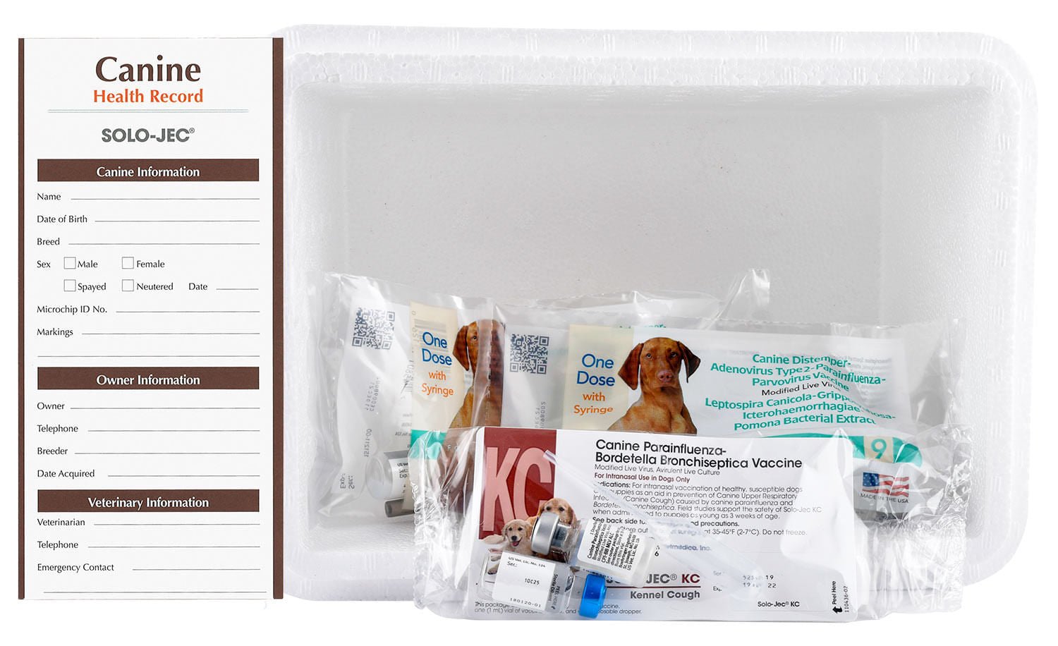 Solo-Jec Shelter & Rescue Canine Vaccine Kit — Jeffers