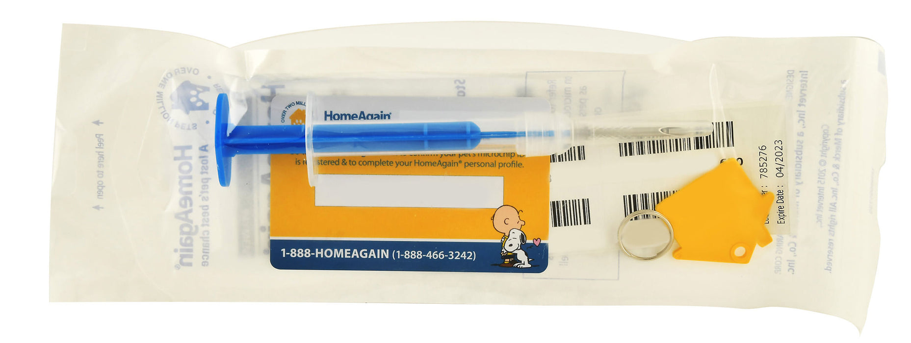 HomeAgain Pet Recovery System - HomeAgain (15 Digit) TempScan Microchip w/ Injector  