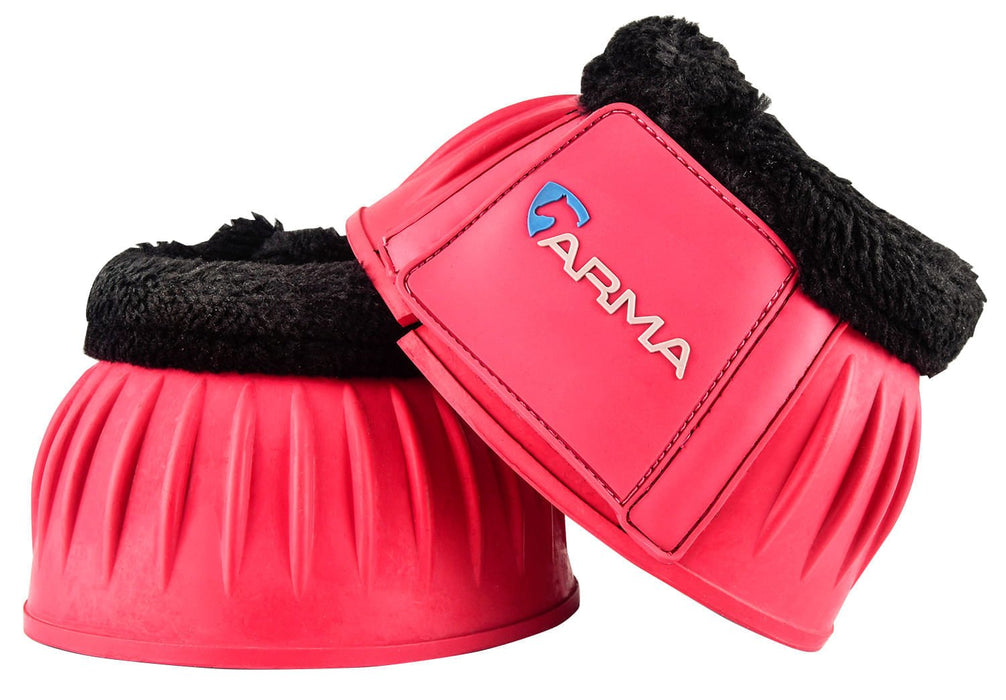 Shires Arma Fleece Bell Boots - Jeffers - Horse Supplies > Horse Boots & Leg Wraps