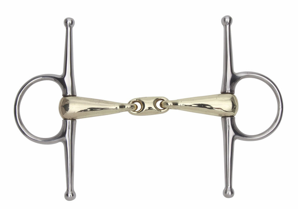 Shires Copper Mouth Full Cheek Snaffle Bit - Jeffers - Horse Supplies > Horse Tack > Bridle Bits