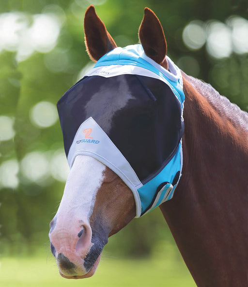 Shires Fine Mesh Fly Mask without Ears - Jeffers - Horse Supplies > Horse Fly Masks