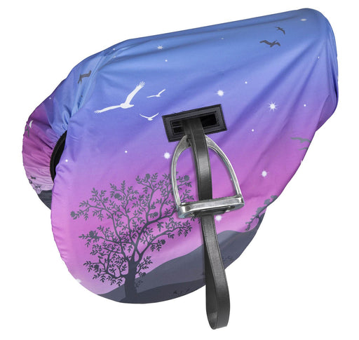 Shires Patterned Waterproof Saddle Cover - SEP219 - Spring Morning - 7