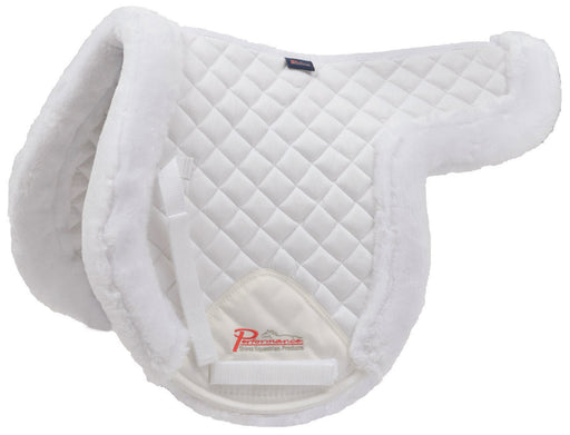 Shires SupaFleece Rimmed Shaped Saddle Pad - Jeffers - Horse Supplies > Horse Tack > Saddle Pads & Blankets