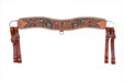 Showman Floral Tooled Tripping Collar - Jeffers - Horse Supplies > Horse Tack > Breast Collars