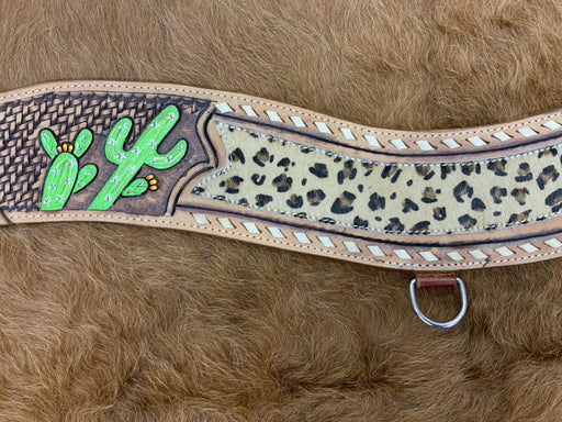 Showman Hand Painted Cactus Tripping Collar - Jeffers - Horse Supplies > Horse Tack > Tack Sets