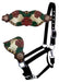 Showman Painted Rose Bronc Halter - Jeffers - Horse Supplies > Horse Tack > Horse Halters