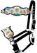 Showman Poppy Flower Bronc Nose Halter - Jeffers - Horse Supplies > Horse Tack > Horse Halters