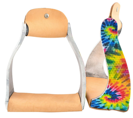 Showman Tie Dye Stirrups - Jeffers - Horse Supplies > Horse Tack > Stirrups