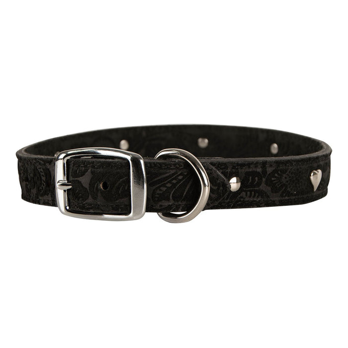 Signature Suede Collar - LY7J - Black - 1"x 22" - 1