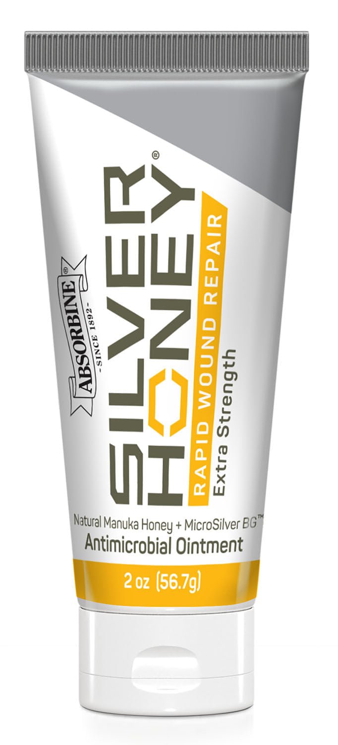 Silver Honey Rapid Wound Repair Antimicrobial Ointment — Jeffers