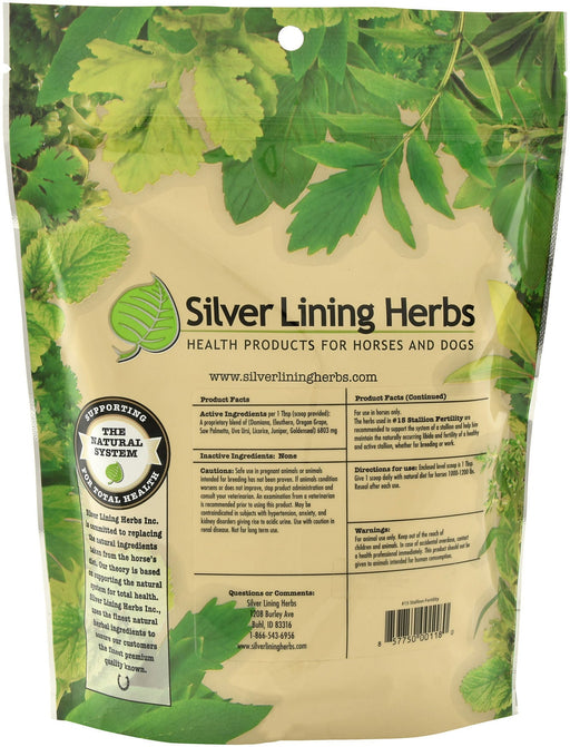 Silver Lining Herbs Stallion Fertility - Jeffers - Animal Health & Wellness > Vitamins & Supplements