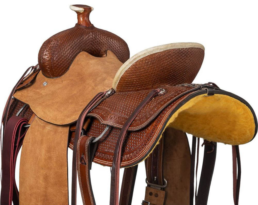 Silver Royal Bodie Hard Seat Ranch Saddle - Jeffers - Horse Supplies > Horse Tack > Saddles