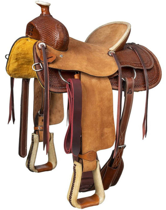 Silver Royal Bodie Hard Seat Ranch Saddle - Jeffers - Horse Supplies > Horse Tack > Saddles