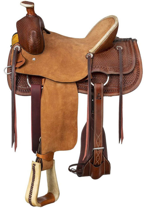 Silver Royal Bodie Hard Seat Ranch Saddle - Jeffers - Horse Supplies > Horse Tack > Saddles