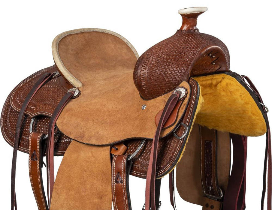 Silver Royal Bodie Hard Seat Ranch Saddle - Jeffers - Horse Supplies > Horse Tack > Saddles