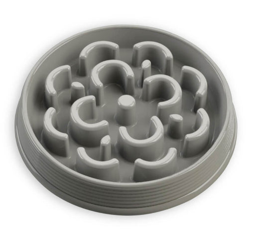 Slow Chow Feeder, Medium, 3 Cup - TH231 - Gray - 1