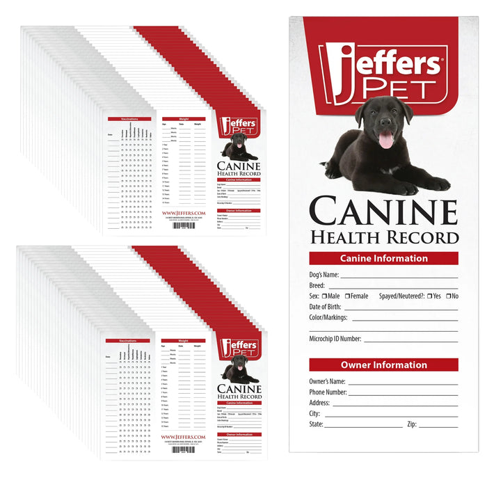Jeffers Dog Health Record