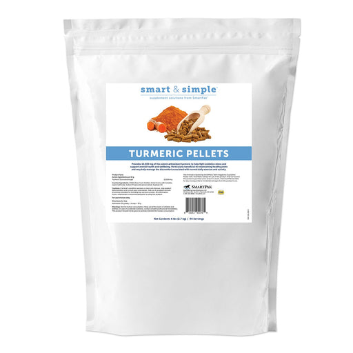 SmartEquine Smart & Simple Turmeric Pellets - SMAAD - 6 lb - 1