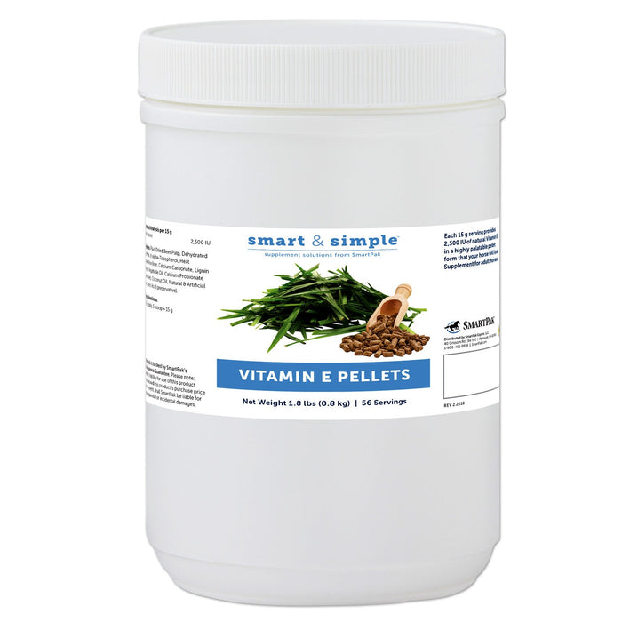 SmartEquine Smart & Simple Vitamin E Pellets - SMAL - 1.8 lbs - 5