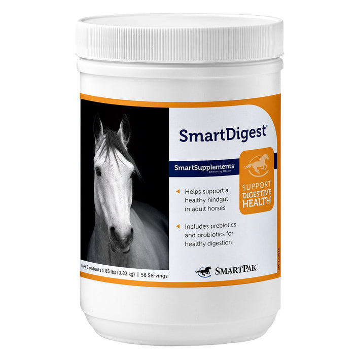 SmartEquine SmartDigest Powder Digestive Supplement for Horses - SMABD - 1.85 lb - 1