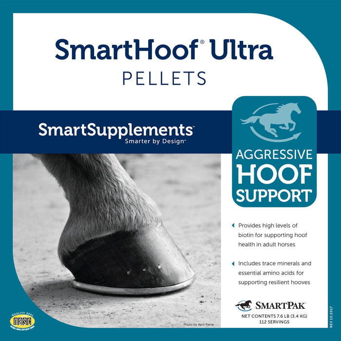 SmartEquine SmartHoof Ultra Pellets - SMAS - 7.6 lb Bag - 6
