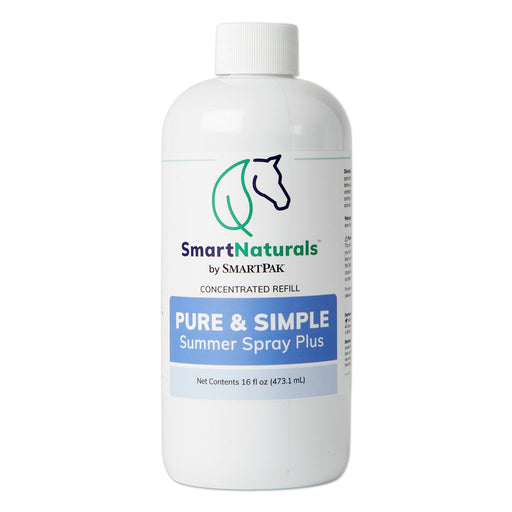 SmartEquine SmartNaturals Pure & Simple Summer Insect Spray Plus for Horses - SMAEE - 16 oz Concentrate - 2
