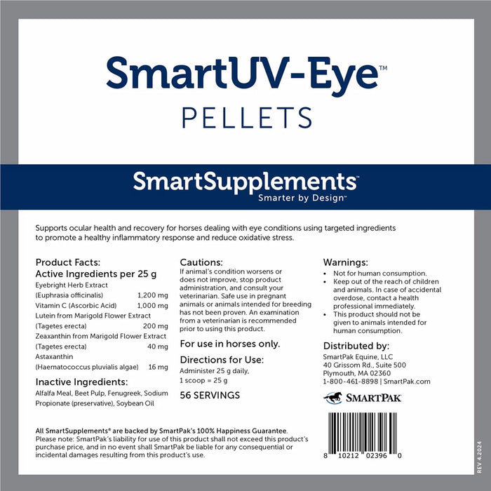 SmartEquine SmartUV - Eye® Pellets - SMAAU - 3.08 lb - 2