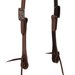 Smarty x Synergy Latigo Lined Oil Harness Leather Headstall, 3/4", Sliding Ear - WLCNW - 4