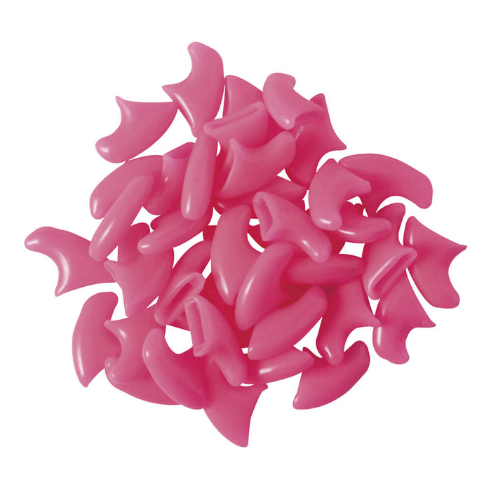 Soft Claws Nail Caps for Cats, 40 ct - 008SH-73206 - Pink - Small - 33