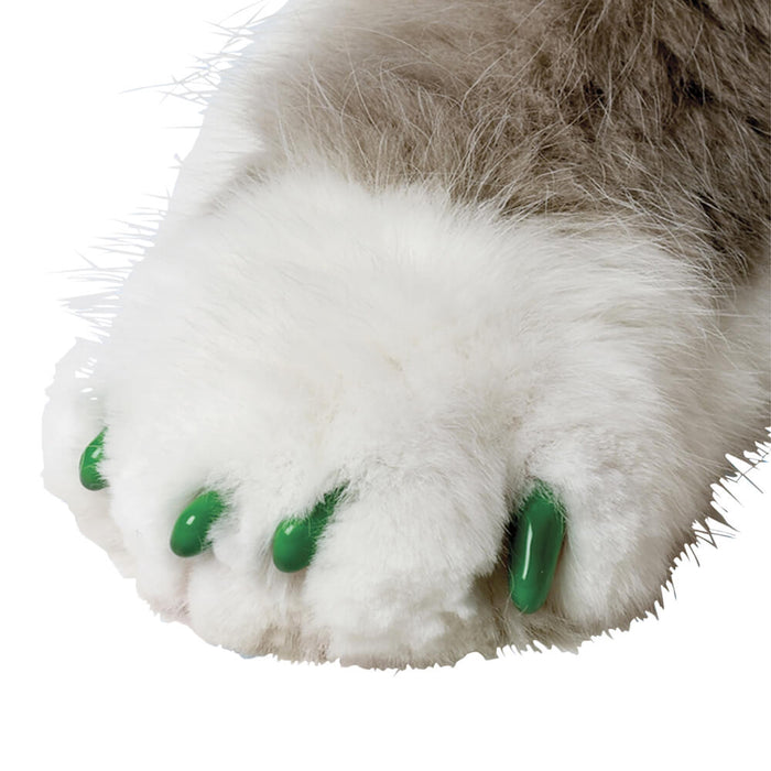 Soft Claws Nail Caps for Cats, 40 ct - 008SH-73209 - Green - Small - 8