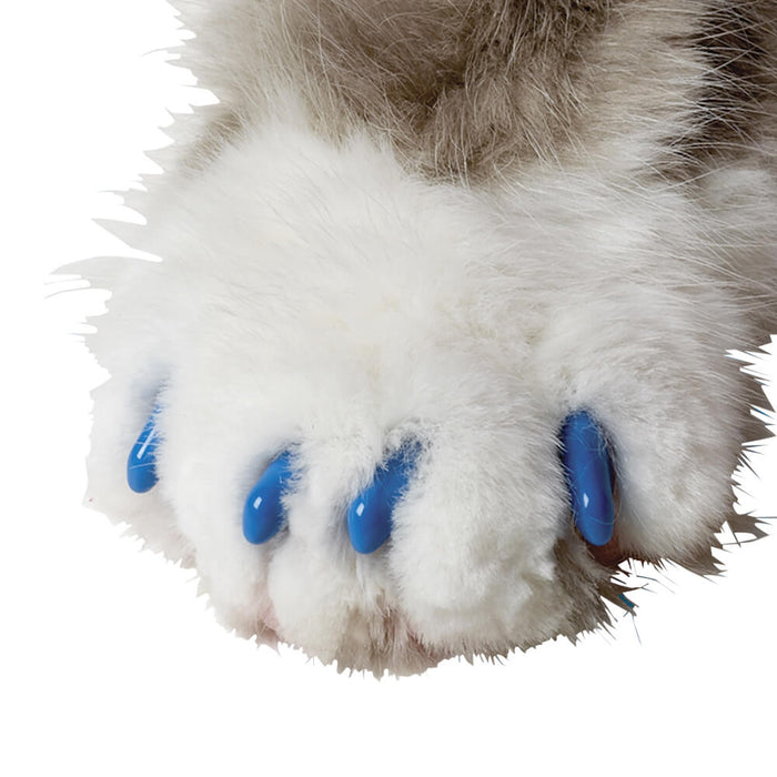 Soft Claws Nail Caps for Cats, 40 ct - 008SH-73303 - Blue - Medium - 13