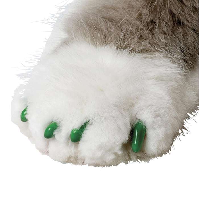 Soft Claws Nail Caps for Cats, 40 ct - 008SH-73409 - Green - Large - 19