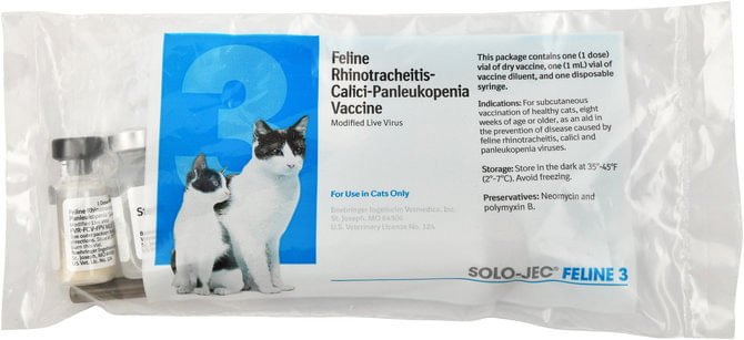 Solo-Jec Feline 3 Cat Vaccine by Boehringer Ingelheim — Jeffers
